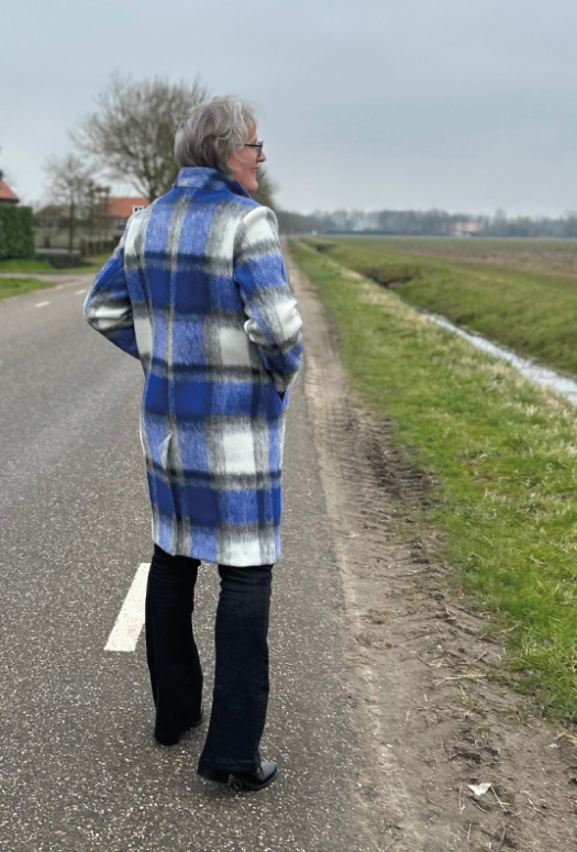A026 Lange blazer - Afbeelding 2