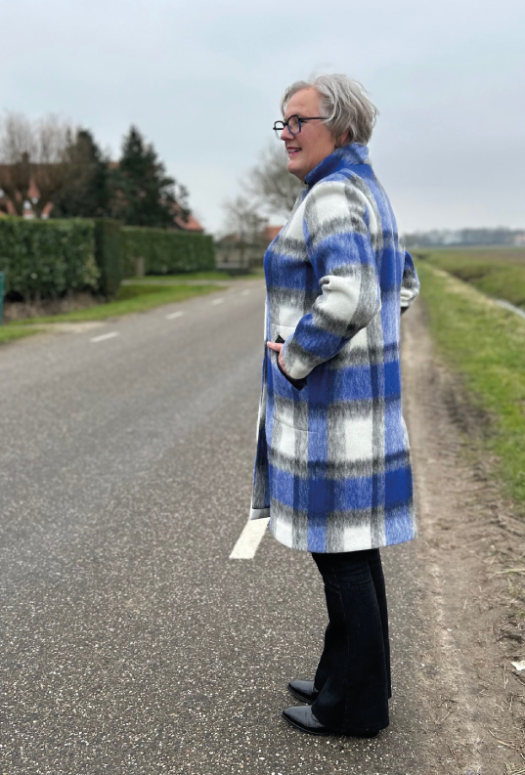 A026 Lange blazer - Afbeelding 3