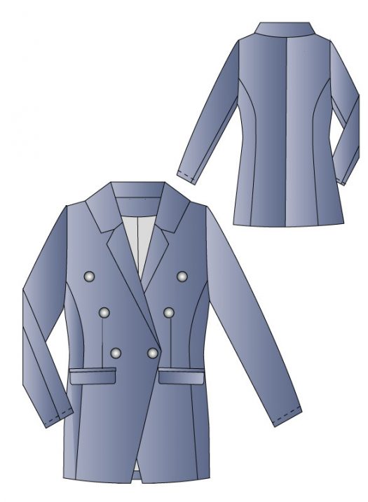 A063 Oversized Blazer