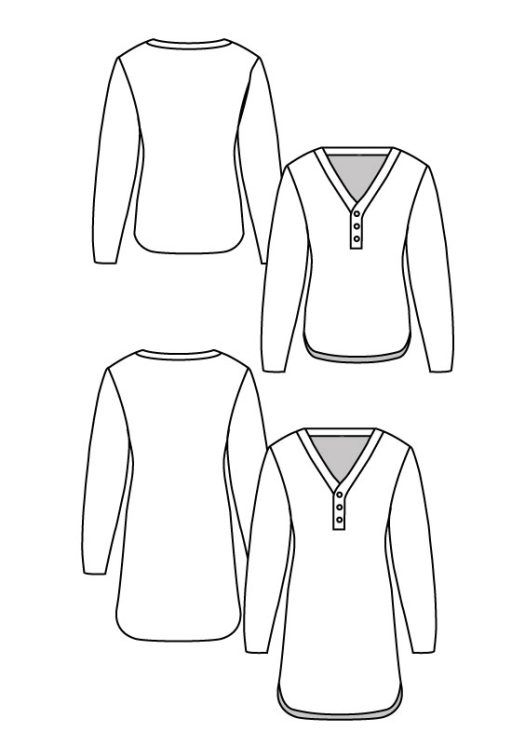 A072 Traveljurk & blouse - Afbeelding 4