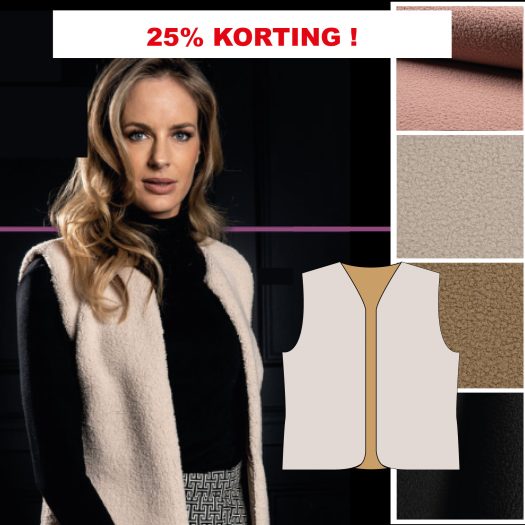 A105 tweezijdig draagbare bodywarmer