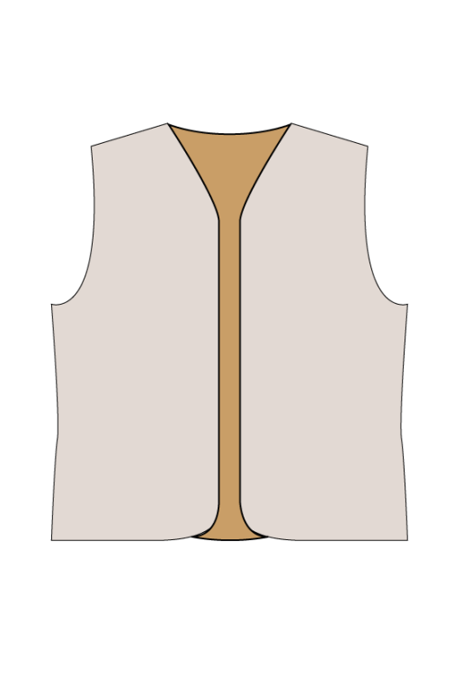 A105 Tweezijdig draagbare bodywarmer - Afbeelding 2