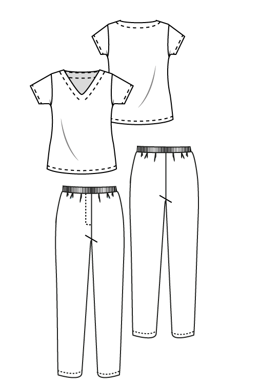 A127 Easy Co-ord set - Afbeelding 2