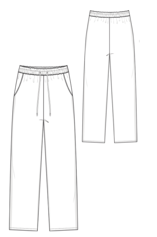 A138 Sweat pants for girls - Afbeelding 2