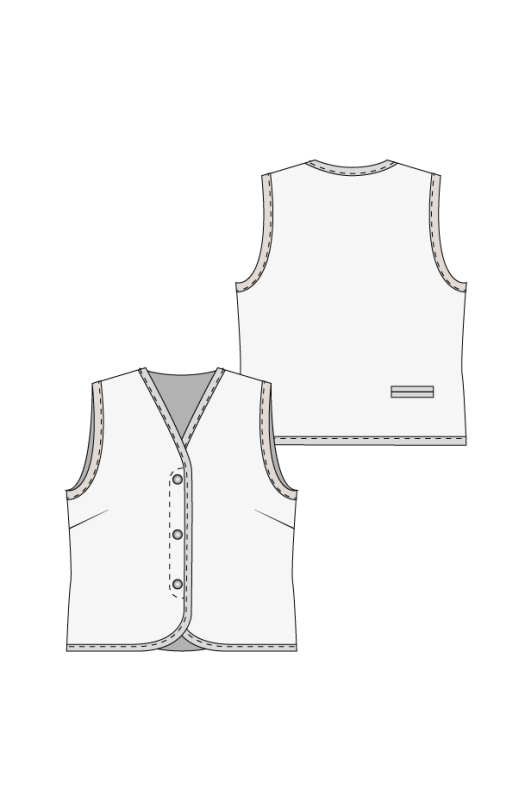 A142 bodywarmer - Afbeelding 3