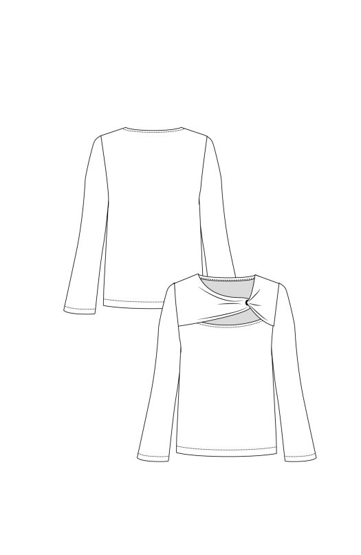 A144 Top Vera (met knoopdetail) - Afbeelding 3