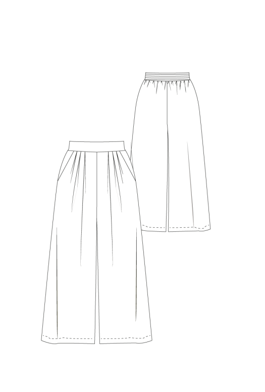 A163 Broekrok/Culotte Ariane - Afbeelding 3